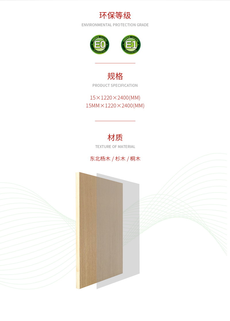 細木工板規格